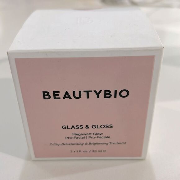 BEAUTYBIO - Glass & Gloss - 2 Step Facial -  NIB - Picture 1 of 5
